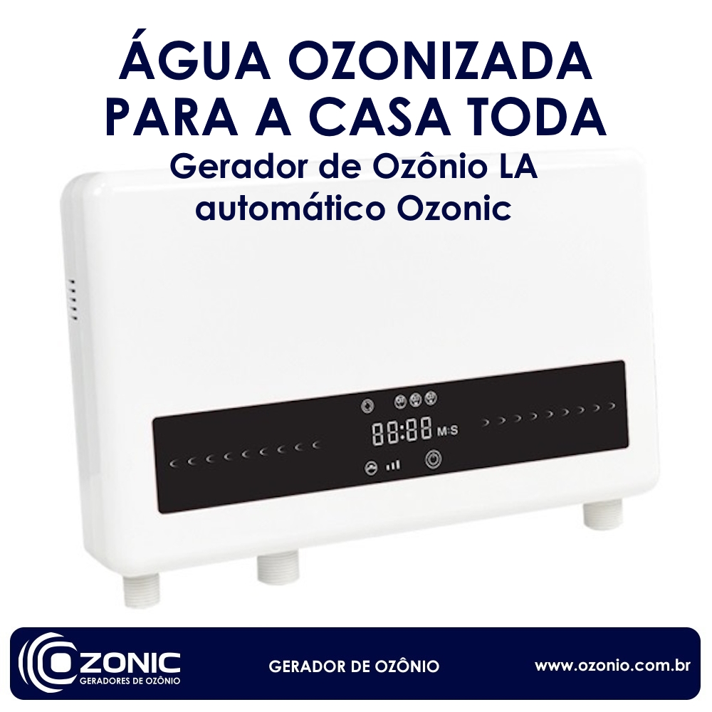 Gerador de Ozônio LA automático Ozonic - Ozonic Brasil